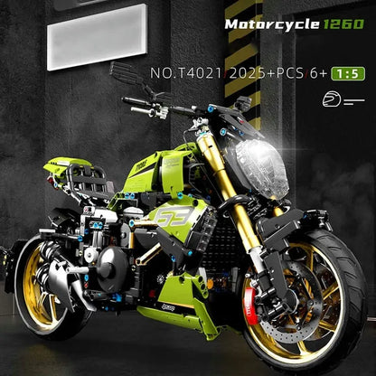 TiaGole MOC Building Block Set: Ducati Diavel 1260 Classic Motorcycle T4021