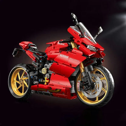 TiaGole MOC Building Block Set: Ducati Panigale S Racing Motorcycle T4020