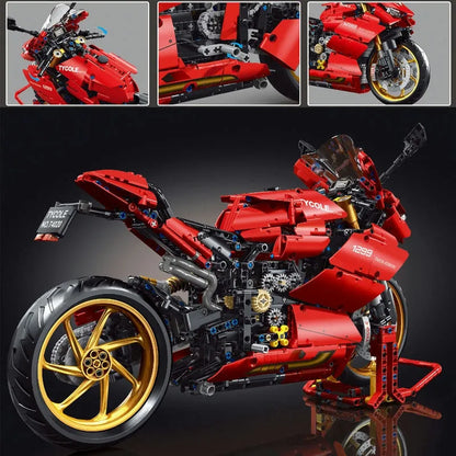 TiaGole MOC Building Block Set: Ducati Panigale S Racing Motorcycle T4020
