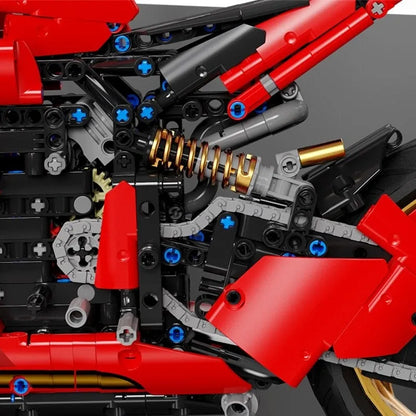 TiaGole MOC Building Block Set: Ducati Panigale S Racing Motorcycle T4020