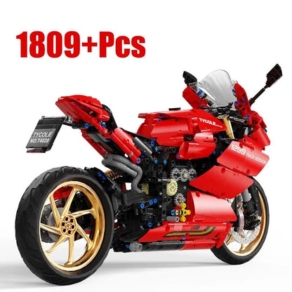 TiaGole MOC Building Block Set: Ducati Panigale S Racing Motorcycle T4020