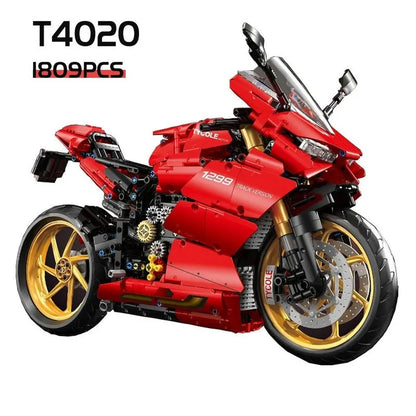 TiaGole MOC Building Block Set: Ducati Panigale S Racing Motorcycle T4020