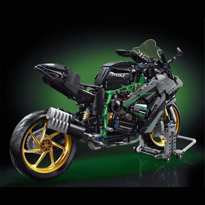 TiaGole MOC Building Block Set: KAWASAKI H2R Racing Motorcycle T4019