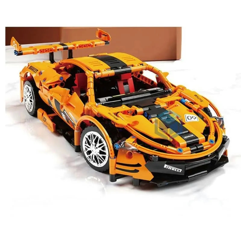 TiaGole MOC Building Block Set: Motorized RC McLaren P1 Sports Car T2009, Model T2009PF