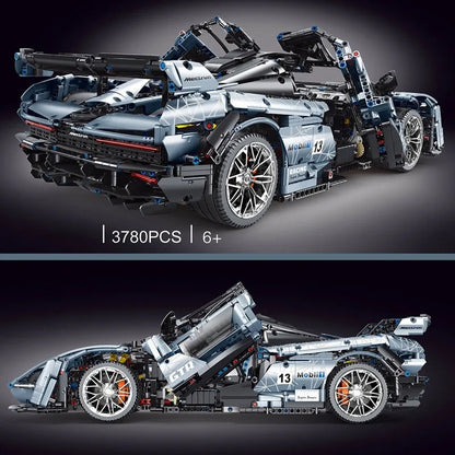 TiaGole MOC Building Block Set: Motorized RC McLaren Senna Hypercar T5013A, Model T5013APF