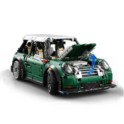 TiaGole MOC Building Block Set: Motorized RC MINI Cooper S Sports Car T5025A, Model T5025APF