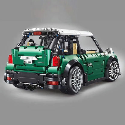 TiaGole MOC Building Block Set: Motorized RC MINI Cooper S Sports Car T5025A, Model T5025APF