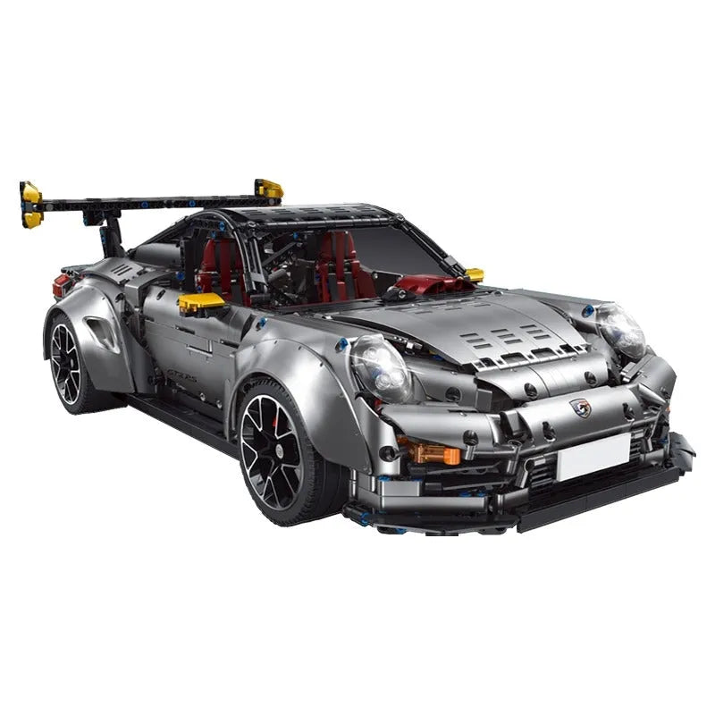 TiaGole MOC Building Block Set: Motorized RC Porsche 911 GT2 RS Sports Car, Model T5026APF