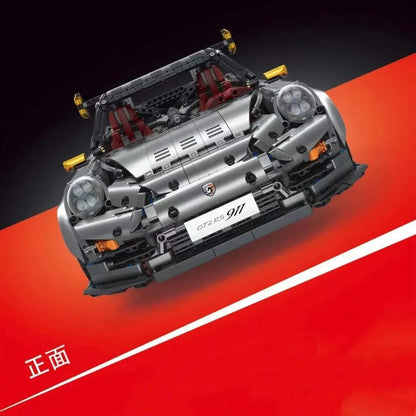 TiaGole MOC Building Block Set: Motorized RC Porsche 911 GT2 RS Sports Car, Model T5026APF