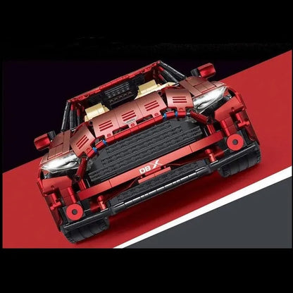 TiaGole MOC Building Block Set: Motorized RC Racing Aston Martin DBX Car, Model T5024BPF