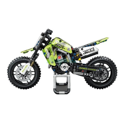 TiaGole MOC Building Block Set: Off-Road Kawasaki KX450 Motocross T3033