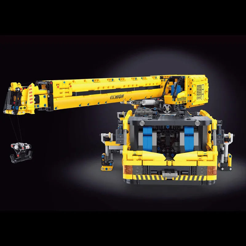 TiaGole MOC Building Block Set: RC Motorized Heavy Lift Crane Truck T4004