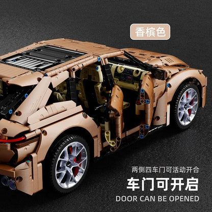 TiaGole MOC Building Block Set: RC Motorized Racing Aston Martin DBX Car, Model T5024APF