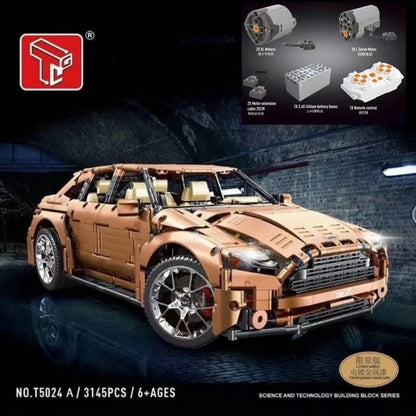 TiaGole MOC Building Block Set: RC Motorized Racing Aston Martin DBX Car, Model T5024APF