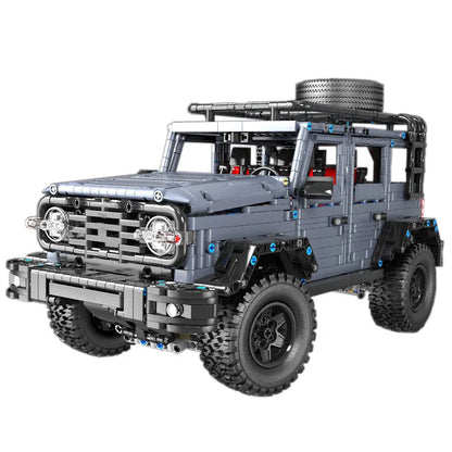 TiaGole MOC Motorized Building Block Set: RC Off-Road AWD Tank 300 SUV Car T5015A, Model T5015APF
