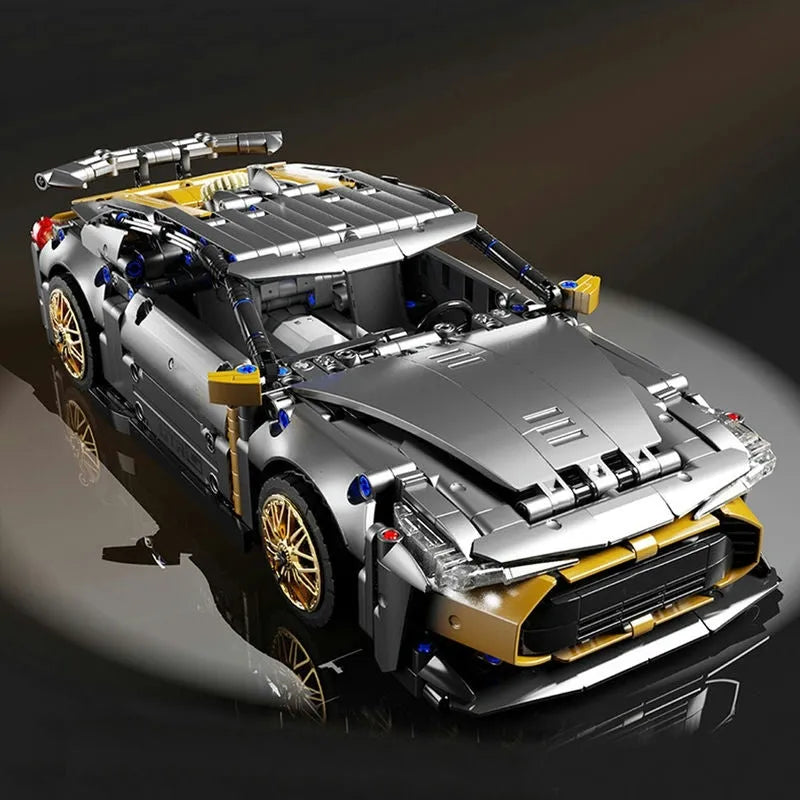 TiaGole MOC Motorized Building Block Set: T2039 Super Racing Sports Car