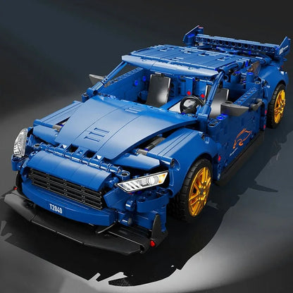 TiaGole MOC Motorized Building Block Set: T2040 Super Racing Sports Car
