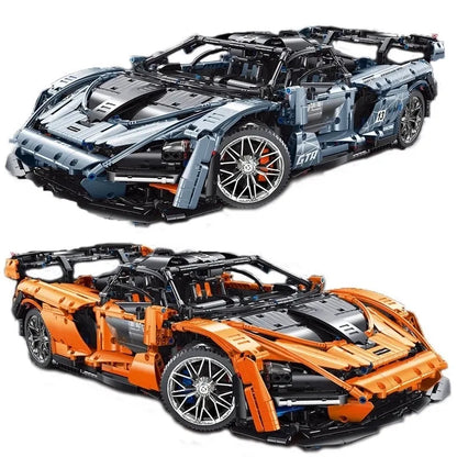 TiaGole MOC Building Block Set: T5013 RC Motorized McLaren Senna Hypercar, Model T5013PF