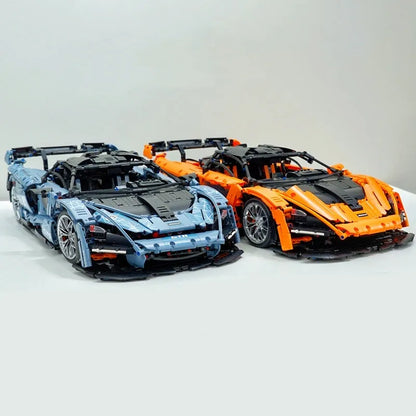 TiaGole MOC Building Block Set: T5013 RC Motorized McLaren Senna Hypercar, Model T5013PF