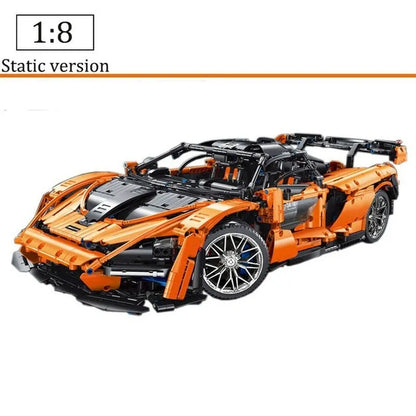 TiaGole MOC Building Block Set: T5013 RC Motorized McLaren Senna Hypercar, Model T5013PF