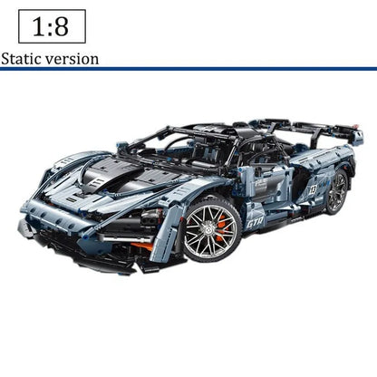 TiaGole MOC Motorized Building Block Set: T5013A Hypercar McLaren Senna Racing Car