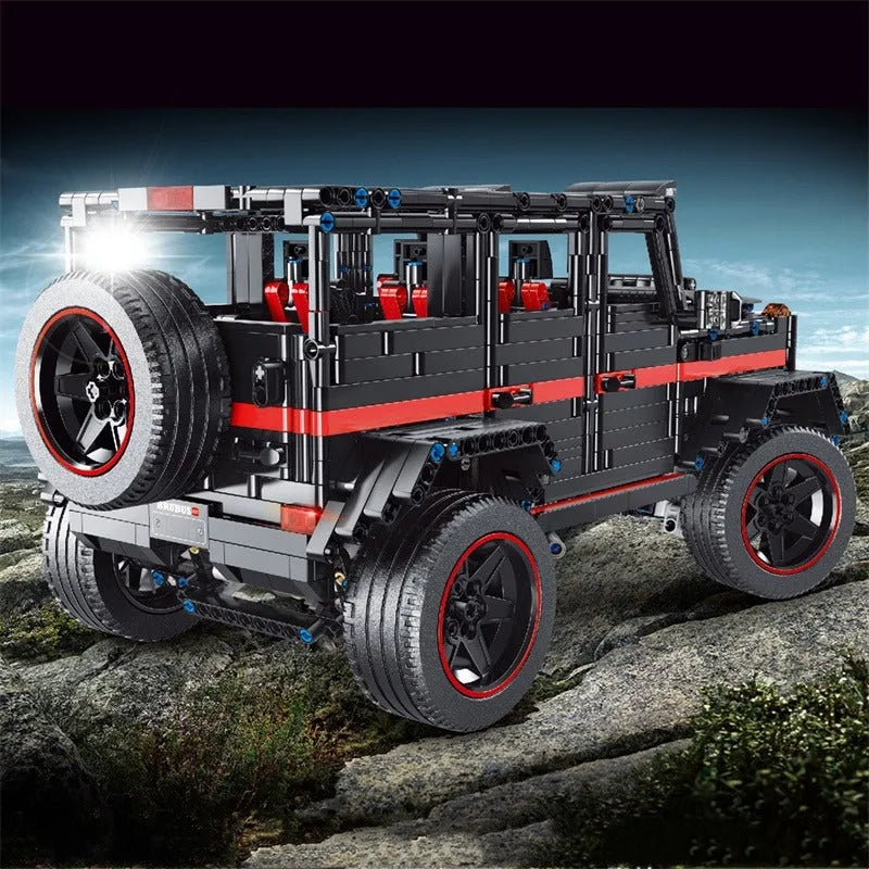 TiaGole MOC Motorized Building Block Set: T5016A Tech King Kong Barbie Off-Road SUV