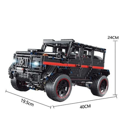 TiaGole MOC Motorized Building Block Set: T5016A Tech King Kong Barbie Off-Road SUV