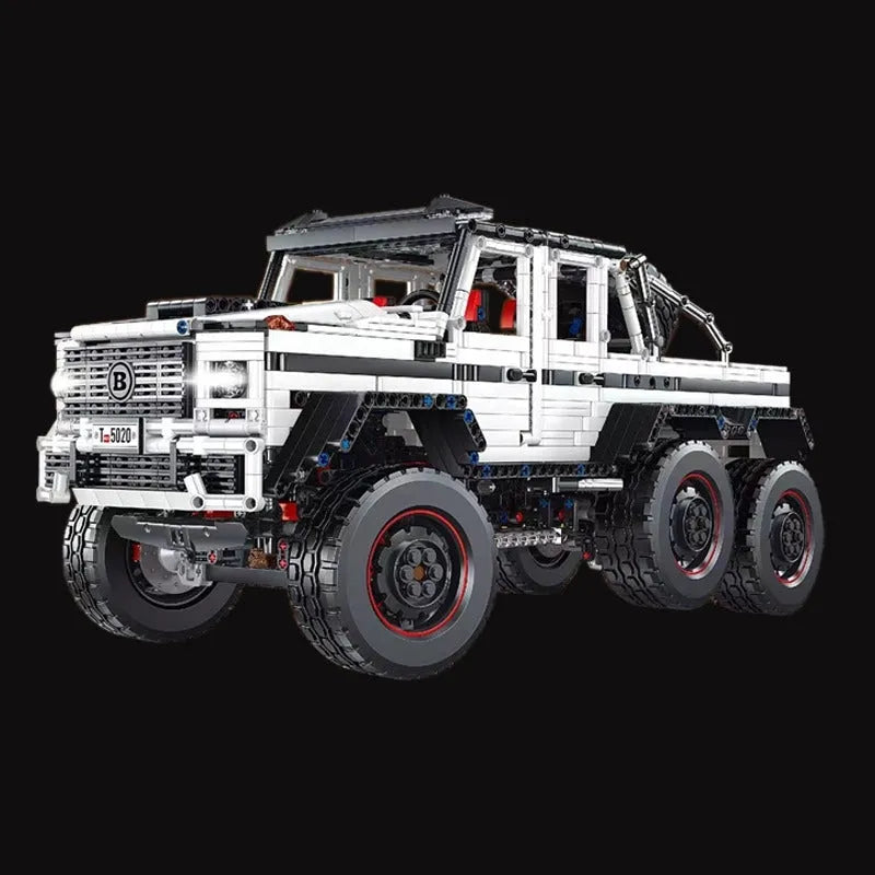 TiaGole MOC Motorized Building Block Set: T5020B Tech LAND CRUISER Off-Road Truck
