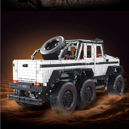 TiaGole MOC Motorized Building Block Set: T5020B Tech LAND CRUISER Off-Road Truck