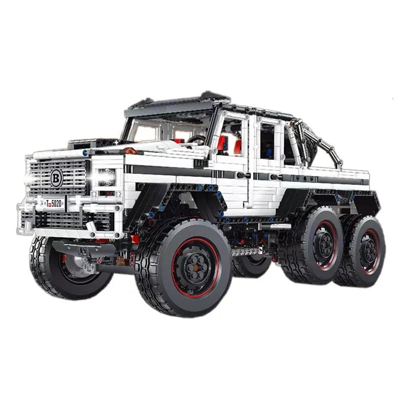 TiaGole MOC Motorized Building Block Set: T5020B Tech LAND CRUISER Off-Road Truck