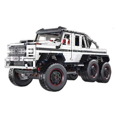 TiaGole MOC Motorized Building Block Set: T5020B Tech LAND CRUISER Off-Road Truck