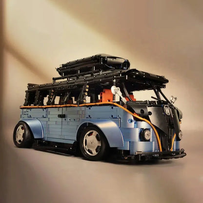 TiaGole MOC Building Block Set: T5022A Tech Motorized RC Camper Bus Van, Model T5022APF