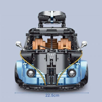 TiaGole MOC Building Block Set: T5022A Tech Motorized RC Camper Bus Van, Model T5022APF