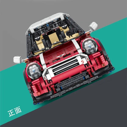 TiaGole MOC Building Block Set: T5025B Motorized RC MINI Cooper S Sports Car, Model T5025BPF
