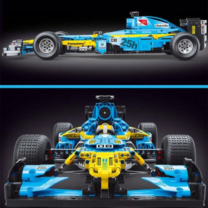 TiaGole MOC Motorized Building Block Set: F1 Formula One Racing Car T5008