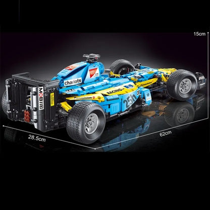 TiaGole MOC Motorized Building Block Set: F1 Formula One Racing Car T5008