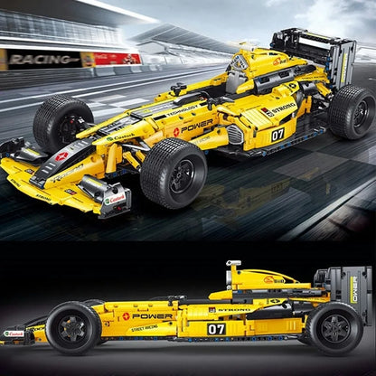 TiaGole MOC Motorized Building Block Set: F1 Formula Racing Sports Car T5007