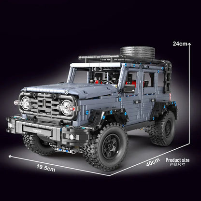 TiaGole MOC Motorized Building Block Set: Off-Road SUV AWD Tank 300 Car T5015A