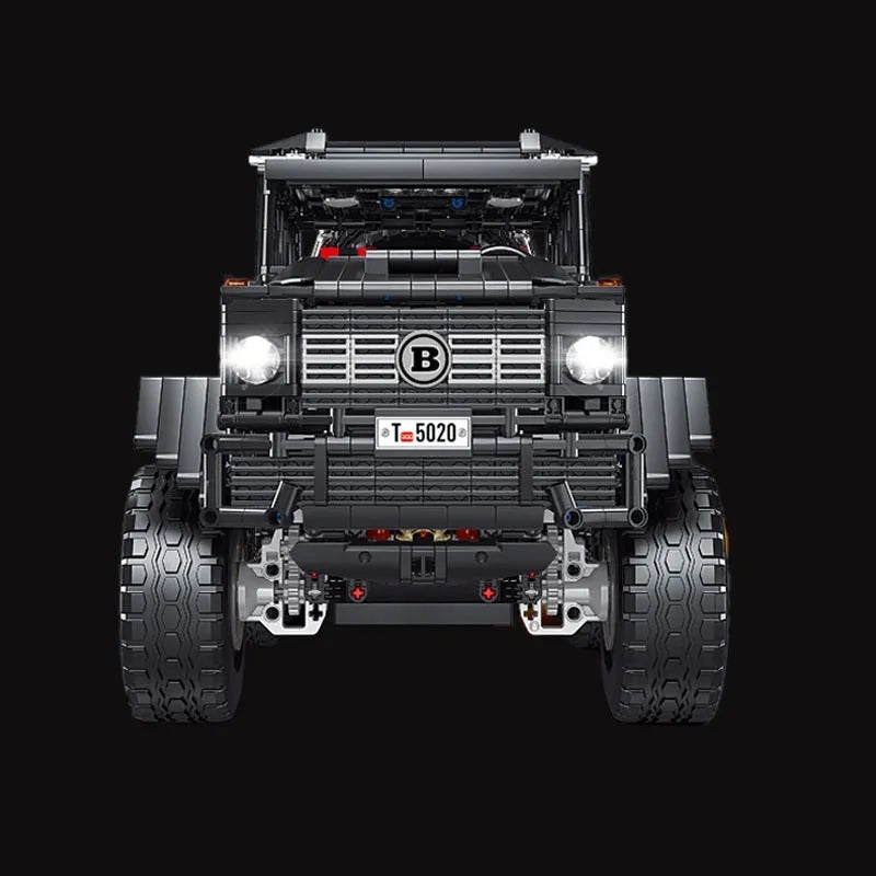 TiaGole MOC Motorized Building Block Set: RC Off-Road LAND CRUISER Car T5020A, Model T5020APF