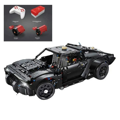 TiaGole Motorized Building Block Set: RC Super Batmobile Batman Racing Car T5029, Model T5029PF