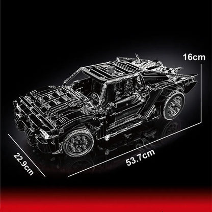 TiaGole Motorized Building Block Set: RC Super Batmobile Batman Racing Car T5029, Model T5029PF