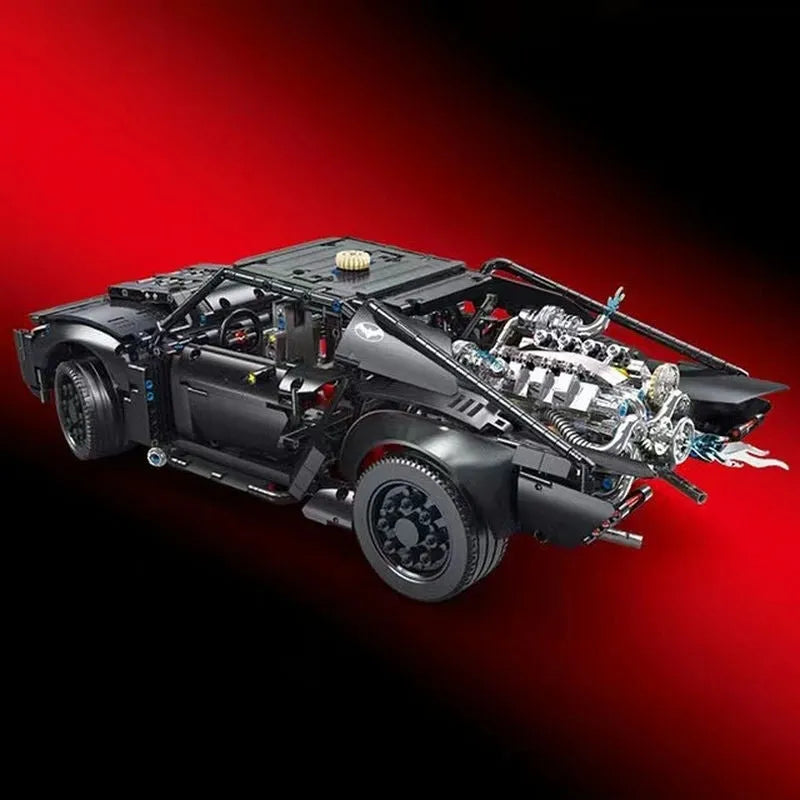 TiaGole Motorized Building Block Set: Super Batmobile Racing Batman Car T5029