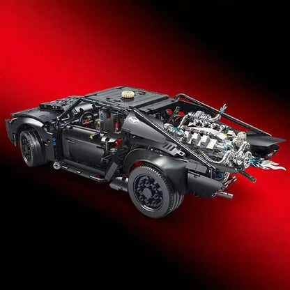 TiaGole Motorized Building Block Set: Super Batmobile Racing Batman Car T5029