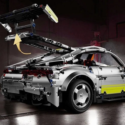 TiaGole MOC Motorized Building Block Set: APP RC AMG GT Super Racing Car T5035, Model T5035PF