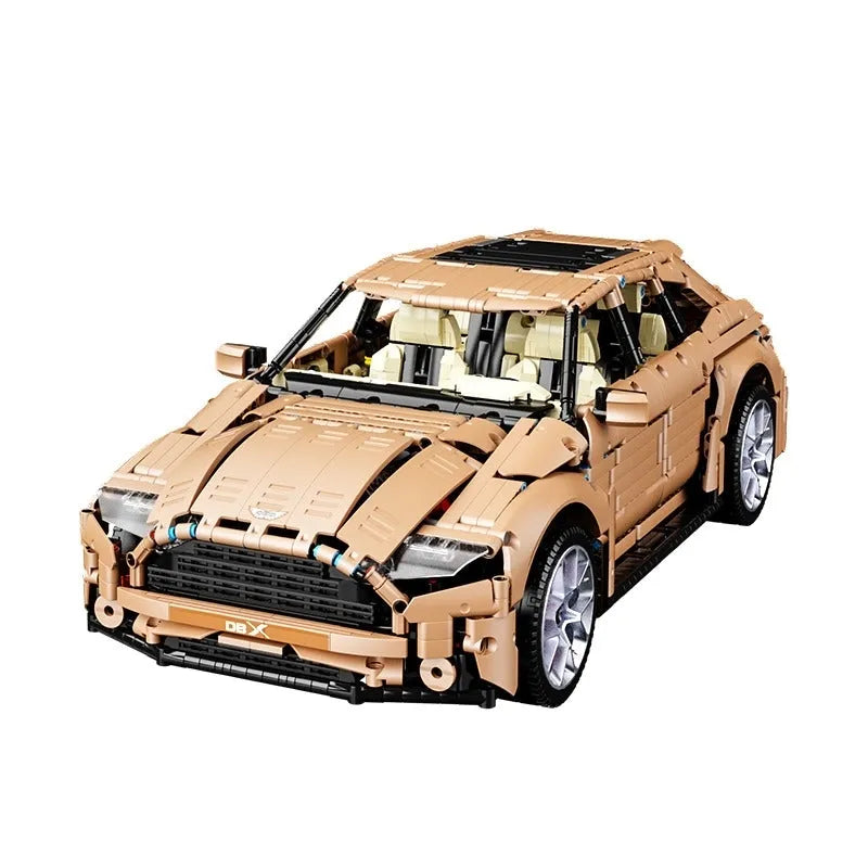 TiaGole MOC Motorized Building Block Set: Aston Martin DBX Racing Car T5024A
