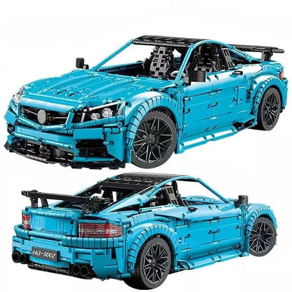 TiaGole MOC Motorized Building Block Set: C63 AMG Racing Car T5002