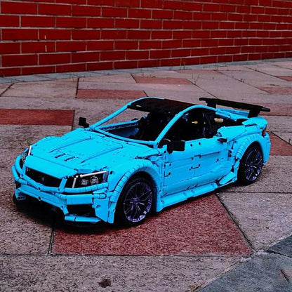 TiaGole MOC Motorized Building Block Set: C63 AMG Racing Car T5002