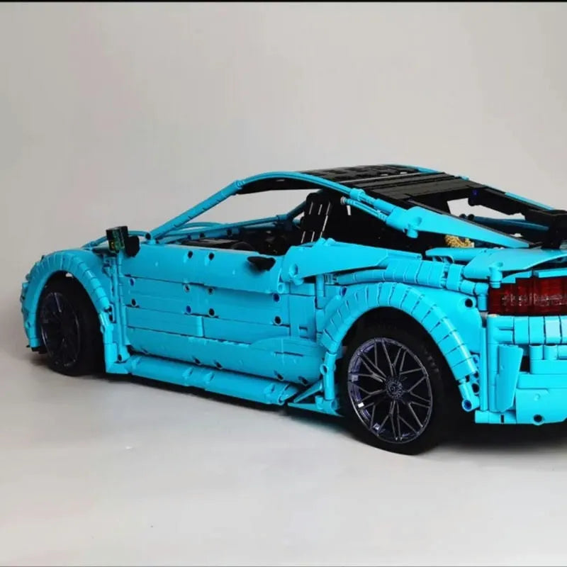 TiaGole MOC Motorized Building Block Set: C63 AMG Racing Car T5002