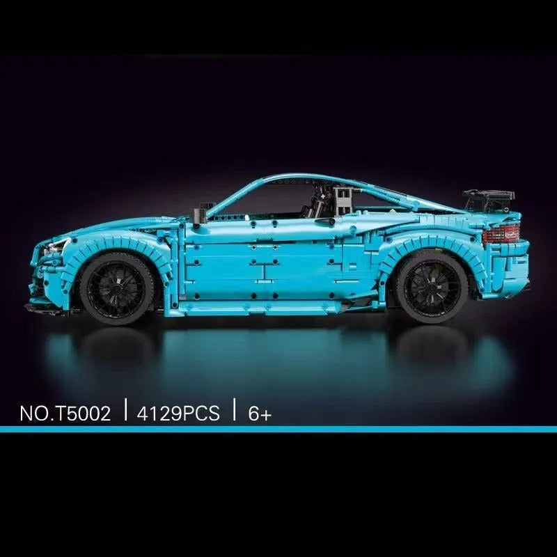TiaGole MOC Motorized Building Block Set: C63 AMG Racing Car T5002