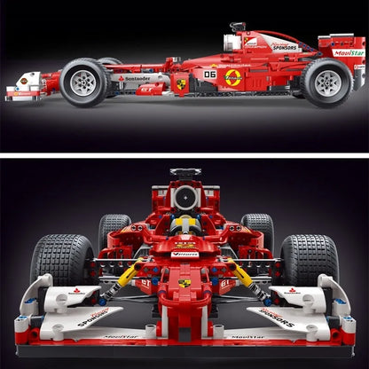 TiaGole MOC Motorized Building Block Set: F1 Formula One Racing Car T5006